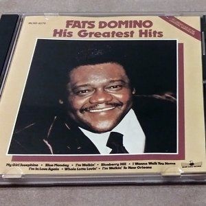 Fats Domino Greatest Hits, Piano Rock CD, Rock and Roll, Rhythm and Blues, R&B